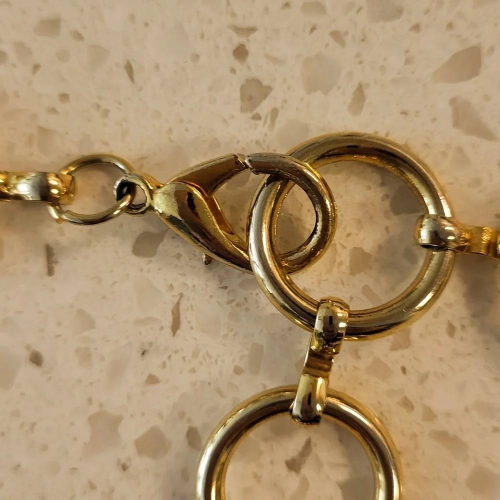 O-Ring Chain Gold Tone Belt – Up To 39 Inch Length